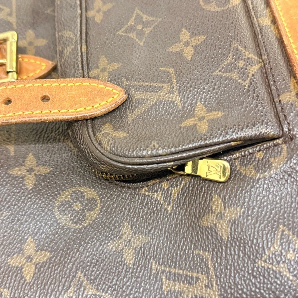 Vintage Louis Vuitton Brown Monogram Backpack - Picture 12 of 16